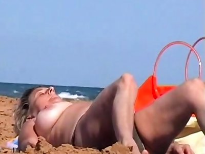 Adult topless beach